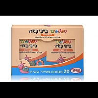 טפטפים בייבי באזז מגבונים טפטפים בייבי באזז מגבונים