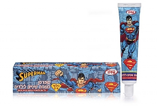 סופרמן משחת שיניים לילדים