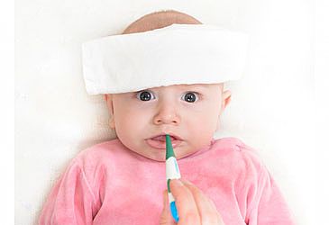 חום אצל תינוקות וילדים